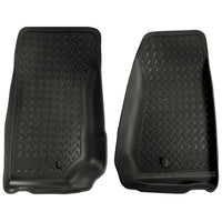 Husky Liners 30521 | Husky Liners Front Floor Liners, Fits 07-13 WRANGLER/WRANGLER UNLIMITED FLOOR LINER BLACK