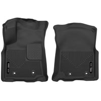 Husky Liners 53751 | Husky Liners Front Floor Liners, Fits 18-C TACOMA AT DOUBLE CAB/ACCESS CAB FRONT FLOOR LINERS X-ACT CONTOUR SERIES BLA