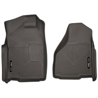Husky Liners 53520 | Husky Liners Front Floor Liners, Fits 09-17 RAM STD/QUAD CAB FRONT FLOOR LINERS X-ACT CONTOUR SERIES COCOA