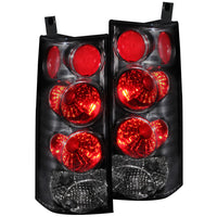 ANZO USA-211090 | Tail Light Assembly; Clear Lens; Black Housing;Pair