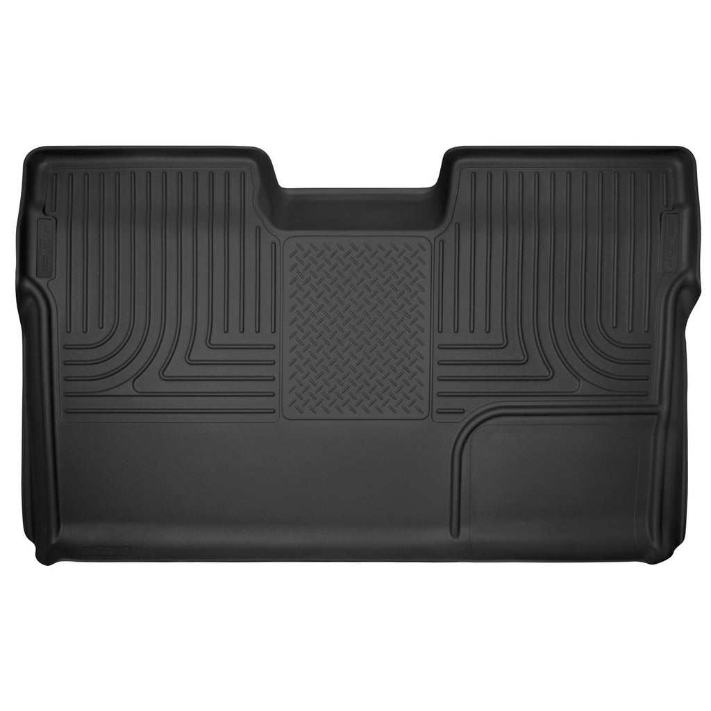 Husky Liners 53391 | Husky Liners 2nd Seat Floor Liner (Full Coverage), Fits 09-14 F150 2ND SEAT FLOOR LINER (FULL COVERAGE) X-ACT CONTOUR SERIES BLACK