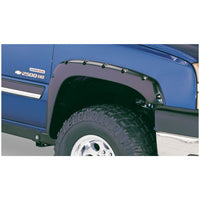 Bushwacker 40071-02 Black Pocket/Rivet Style Smooth Finish Front Fender Flares for 2007-2014 Chevrolet Tahoe (Excludes LTZ); 2007-2013 Avalanche