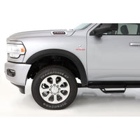 Bushwacker 50069-02 Black OE-Style Smooth Finish Front Fender Flares for 2019-2022 Ram 2500 fits models w/o OEM Fender Flares Includes Dually