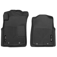 Husky Liners 53701 | Husky Liners Front Floor Liners, Fits 12-15 TACOMA CREW/EXT/STD CAB FRONT FLOOR LINERS X-ACT CONTOUR SERIES BLACK