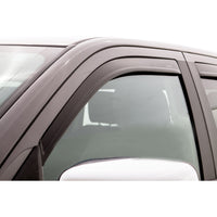 Auto Ventshade 1774004 Low Profile Matte Black Ventvisor Side Window Deflector In-Channel Mount 4-Piece Set For 2009-2018 Dodge Ram 1500 2010-2022 Ram 2500/3500; 2019-2022 Ram 1500 Classic Crew Cab