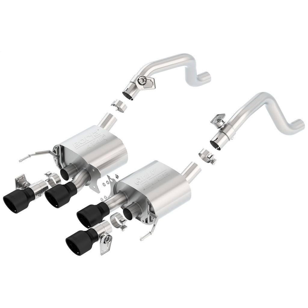 Borla 11856CB | Borla Axle-Back Exhaust System - ATAK