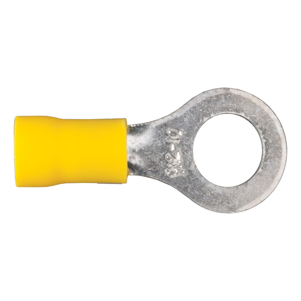 Ring Terminals (12-10 Wire Gauge 5/16" Stud Size 100-Pack)
