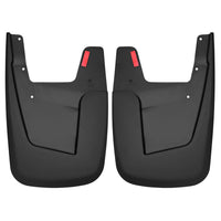 Husky Liners 59141 | Husky Liners Rear Mud Guards, Fits 19-C RAM 1500 VEHICLE DOES NOT HAVE RAM OEM FENDER FLARES BLACK REAR WHEEL MUD G