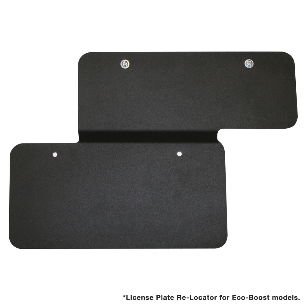 Bull Bar License Plate Relocator