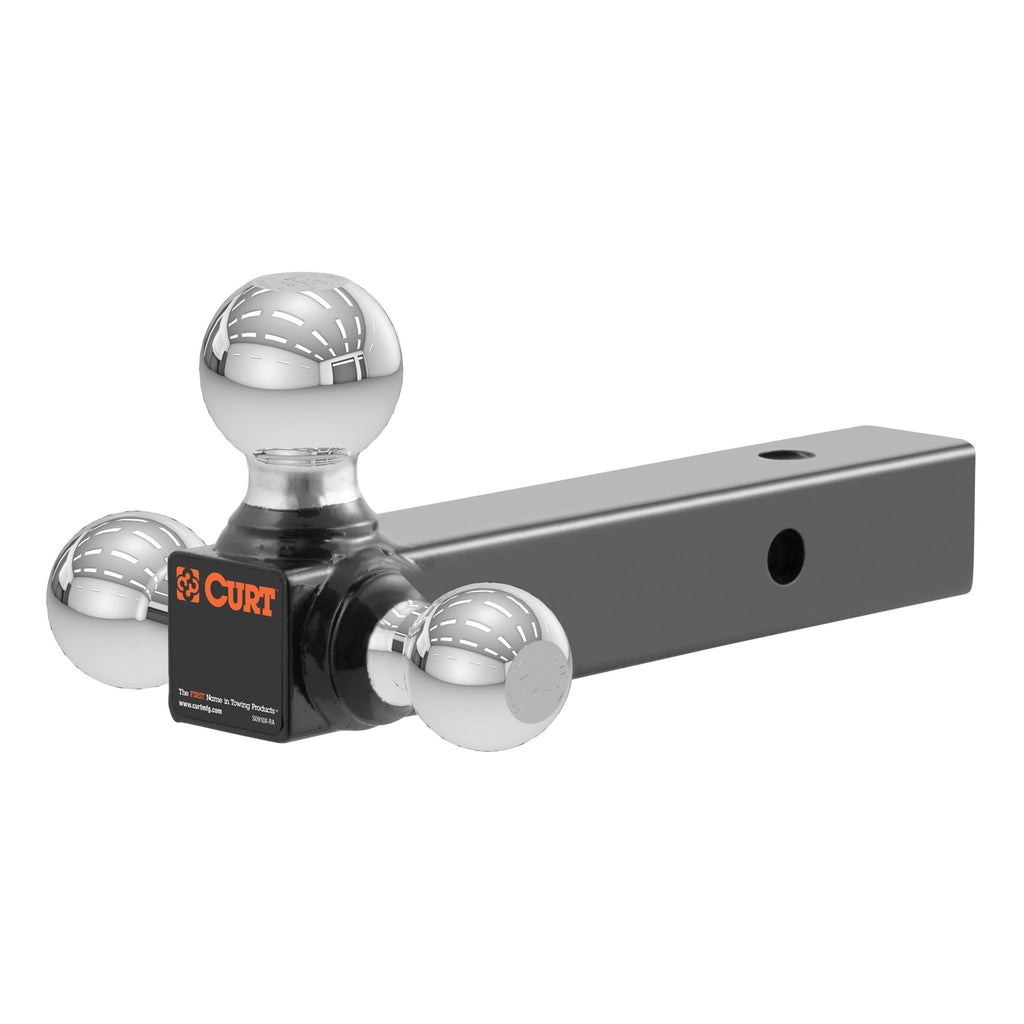 Multi-Ball Mount (2" Solid Shank 1-7/8" 2" & 2-5/16" Chrome Balls)