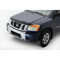 Auto Ventshade 21904 Hoodflector Dark Smoke Hood Shield for 2004-2015 Nissan Titan 2005-2015 Armada