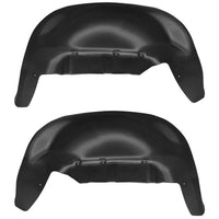Husky Liners 79061 | Husky Liners Rear Wheel Well Guards, Fits 19-C SILVERADO 1500 REAR WHEEL WELL GUARDS WHEEL WELL LINER BLACK