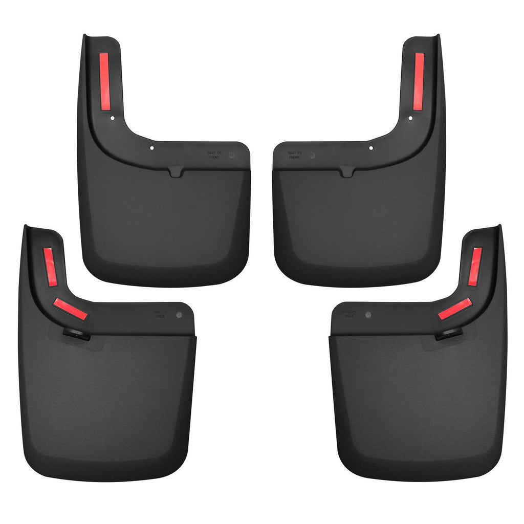 Husky Liners 58476 | Husky Liners Front and Rear Mud Guard Set, Fits 17-C SUPER DUTY F250/F350 FRONT AND REAR MUD GUARD SET