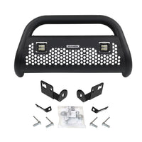 Go Rhino - 55172LT - RC2 LR Bull Bar with 2 Go Rhino Branded 3in Cube Lights & Brackets