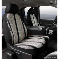 FIA-TR48-25 BLACK | 10-14 SILVERADO/SIERRA TR FRONT 40/20/40 SEAT COVER BLACK