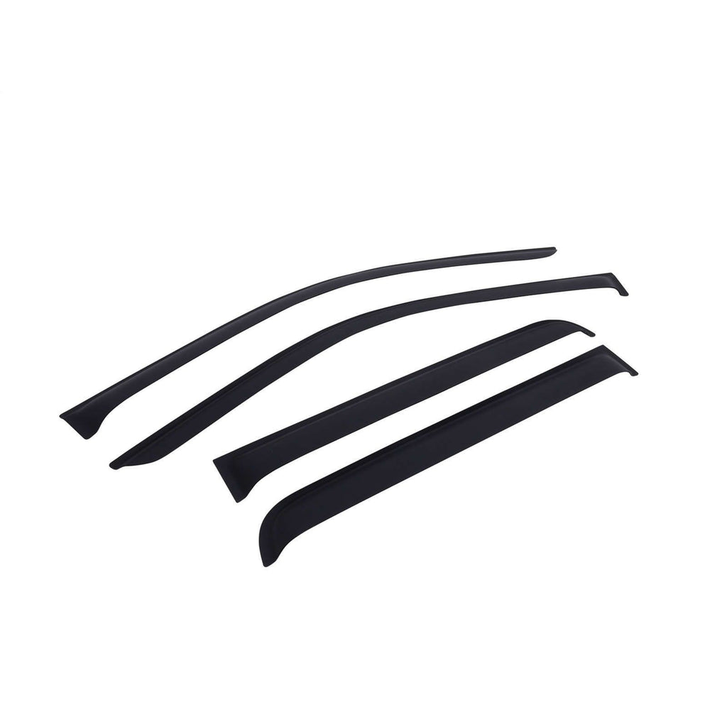 EGR - 643395 - USA Black Tape-On Style Window Visors