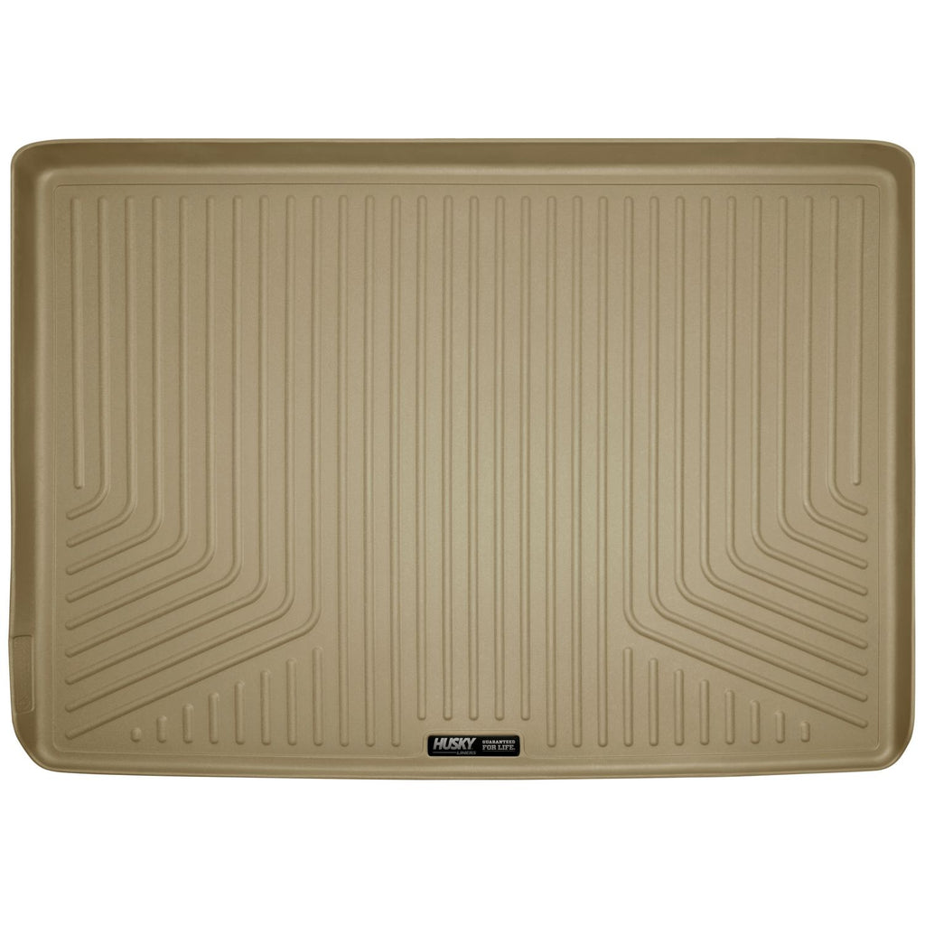 Husky Liners 28223 | Husky Liners Cargo Liner Behind 3rd Seat, Fits 15-C ESCALADE ESV,SUBURBAN,YUKON XL CARGO LINER BEHIND 3RD SEAT TAN
