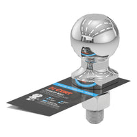 2" Trailer Ball (3/4" x 1-3/4" Shank 3500 lbs. Chrome)