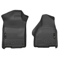 Husky Liners 18031 | Husky Liners Front Floor Liners, Fits 02-15 RAM 1500/03-15 RAM 2500/3500 QUAD/STD CAB WEATHERBEATER FRONT FLOOR LINERS BLACK