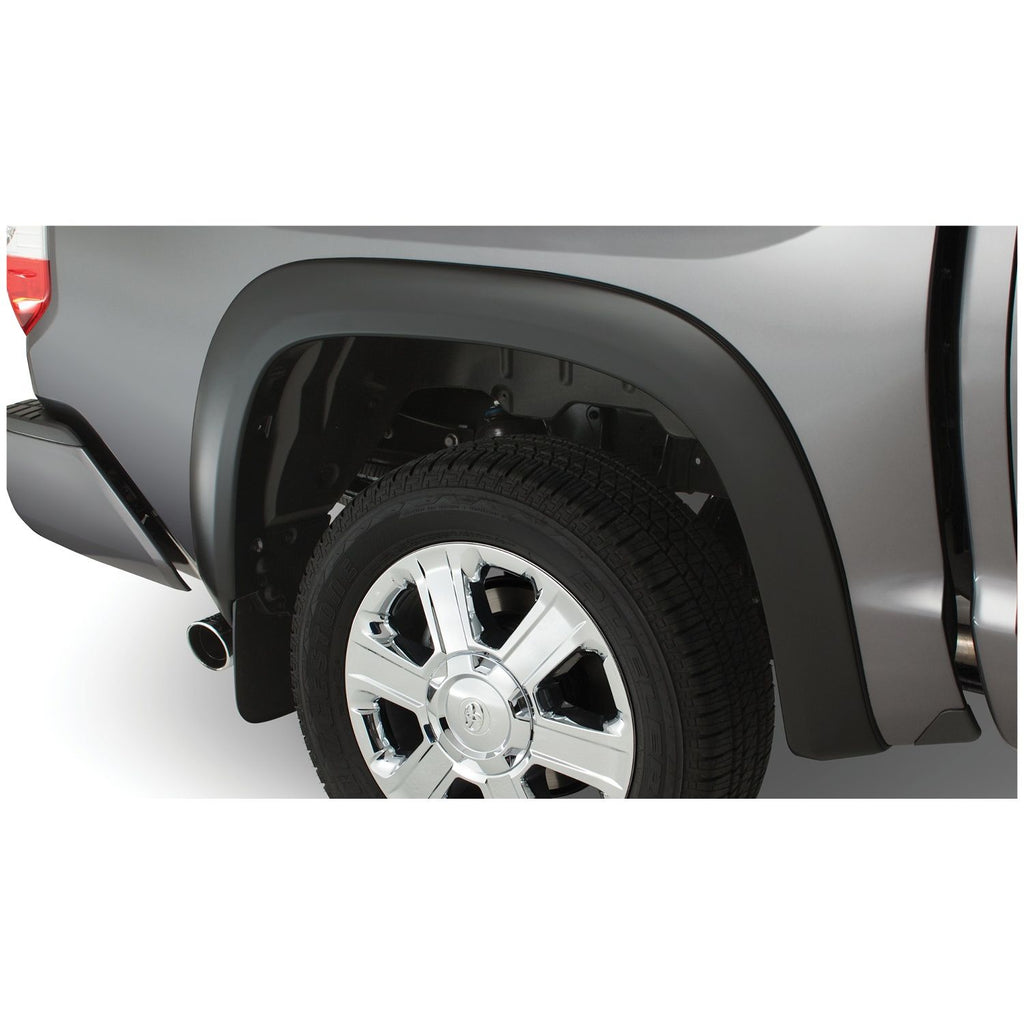 Bushwacker 30030-02 Black OE-Style Smooth Finish Rear Fender Flares for 2011-2013 Toyota Highlander (Excludes Hybrid)