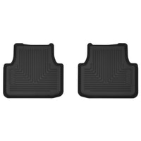 Husky Liners 54761 | Husky Liners 2nd Seat Floor Liner, Fits 19-C JETTA 2ND SEAT FLOOR LINER X-ACT CONTOUR SERIES BLACK