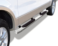 Go Rhino - 67150PS - 415 Series SideSteps (Cab-Length) with Welded End Caps