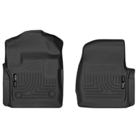 Husky Liners 52721 | Husky Liners Front Floor Liners, Fits 17-C F250/F350 STANDARD CAB FRONT FLOOR LINERS X-ACT CONTOUR SERIES