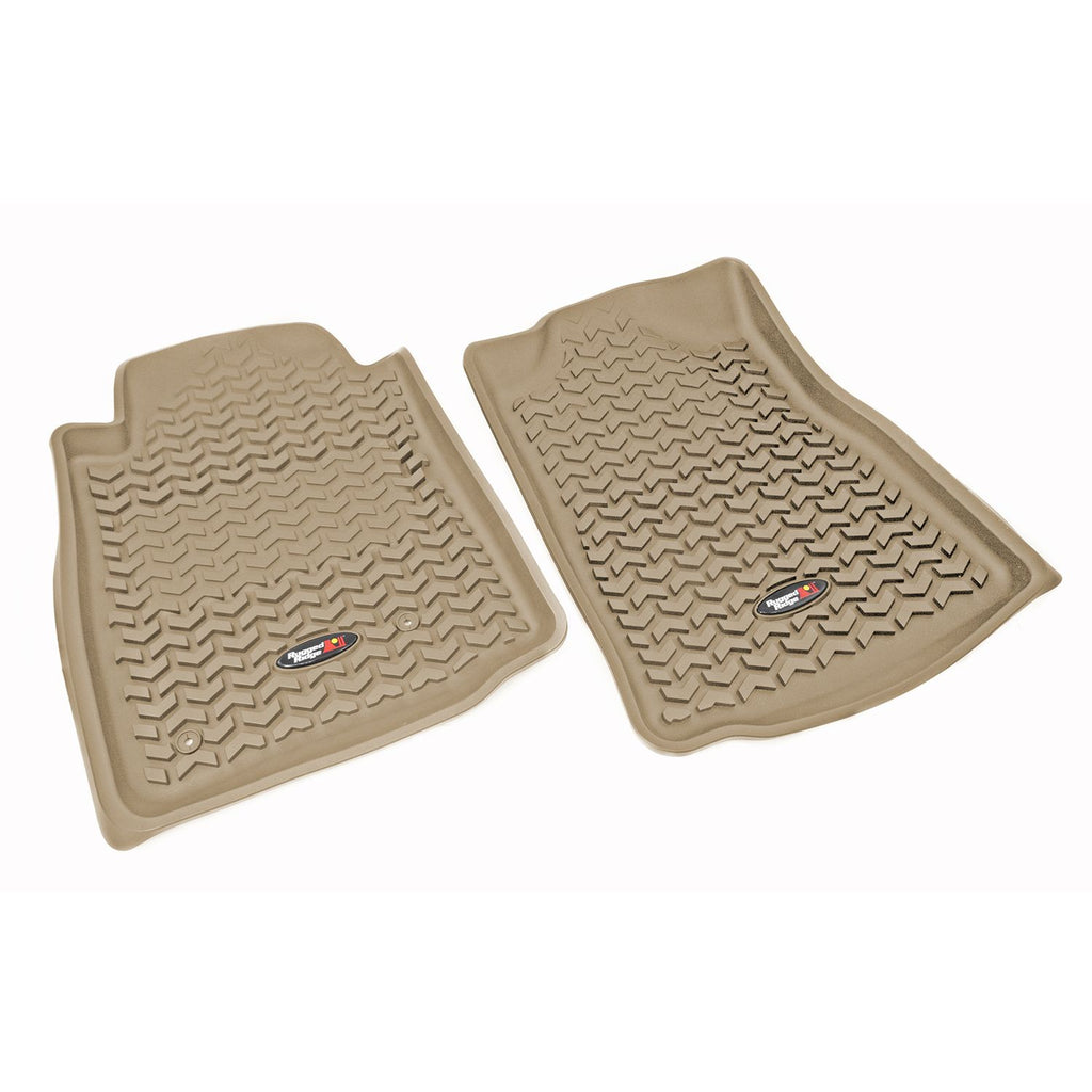Rugged Ridge 83904.15 | Floor Liners, Front, Tan; 12-16 Toyota Tacoma