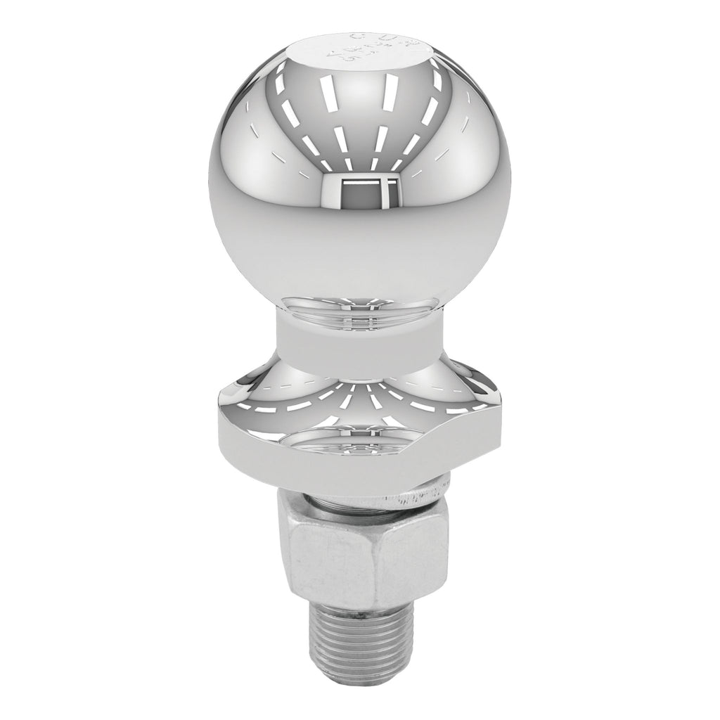 2" Trailer Ball (3/4" x 1-3/4" Shank 3500 lbs. Chrome)