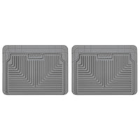 Husky Liners 52022 | Husky Liners 2nd Or 3rd Seat Floor Mats, Fits MISC. REAR FLOOR MATS RM GREY