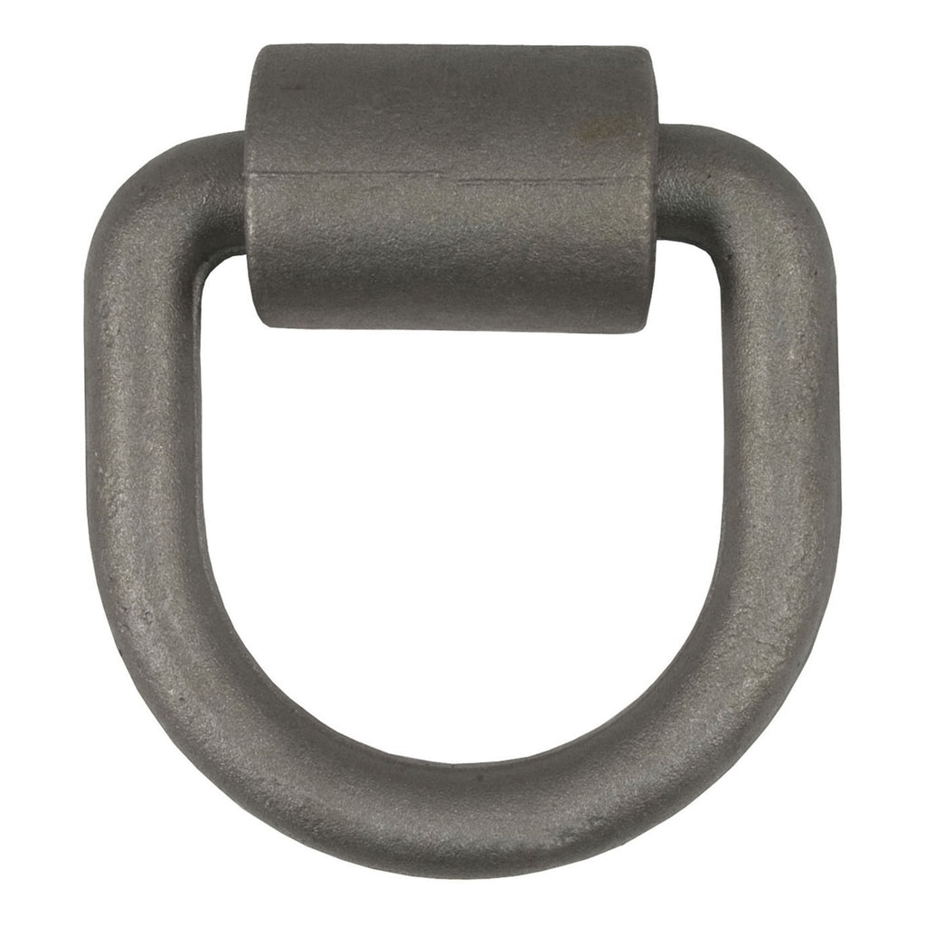 3"x 3" Weld-On Tie-Down D-Ring (6100 lbs Raw Steel)