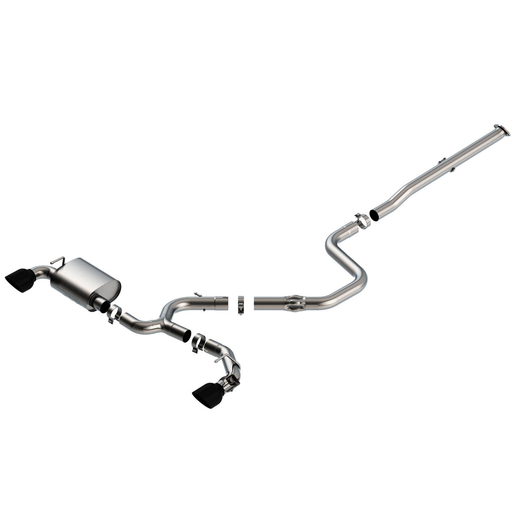Borla 140832BC | Borla Cat-Back(TM) Exhaust ATAK(R) 2019-2020 Veloster N part 140832BC