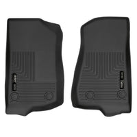 Husky Liners 13021 | Husky Liners Front Floor Liners, Fits 18-C WRANGLER/20-C GLADIATOR  BLACK FRONT FLOOR LINERS