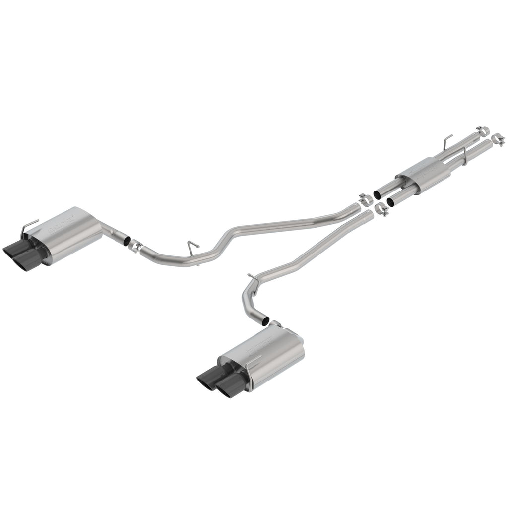 Borla 140821BC | Borla Cat-Back System for 2020 Ford Explorer ST 3.0L V6 EcoBoost Automatic Transmission All Wheel Drive 4 Door