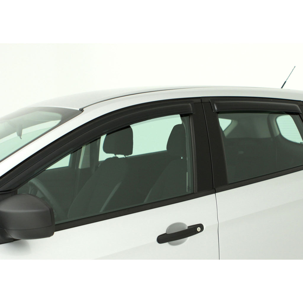 Auto Ventshade 94741 Original Ventvisor Side Window Deflector Dark Smoke 4-Piece Set for 2018-2022 Hyundai Accent
