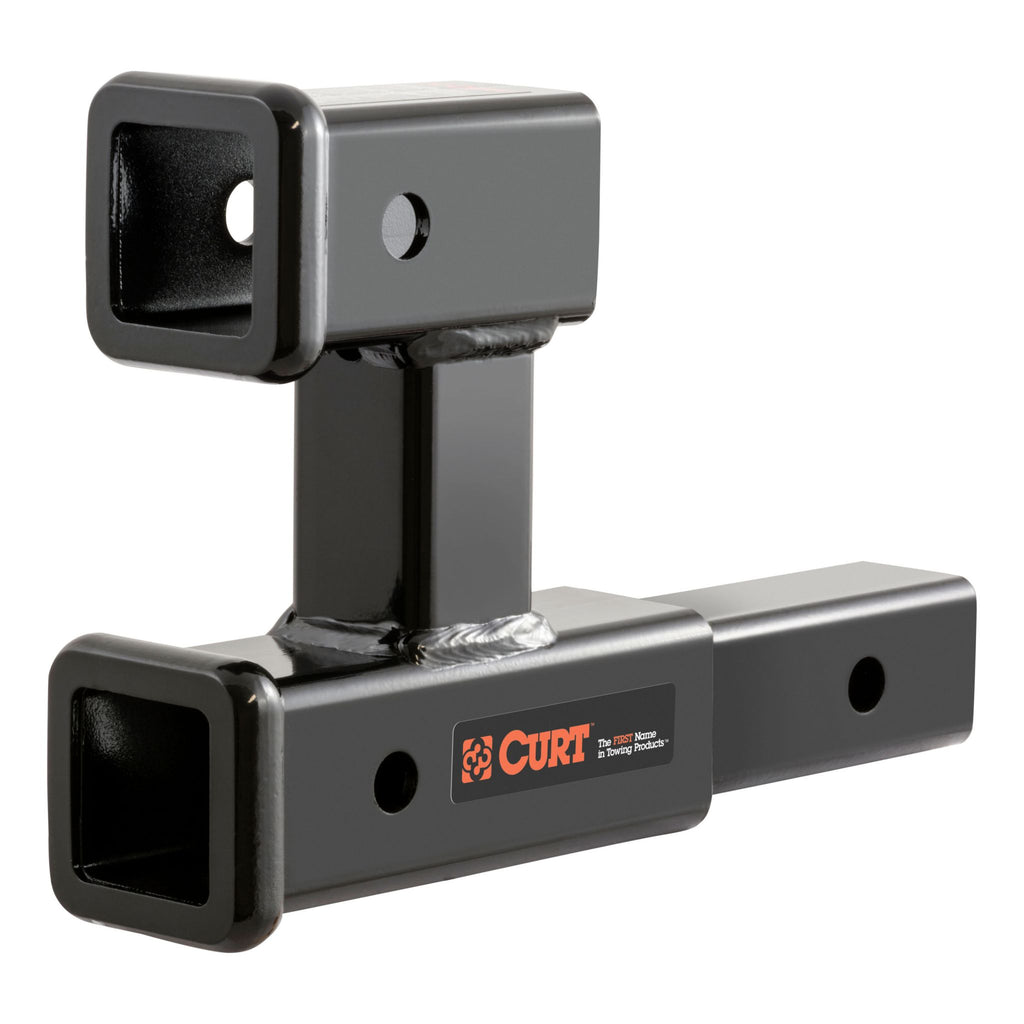 Dual Receiver Extender (2" Shank 3500 lbs 5-13/16" Rise)