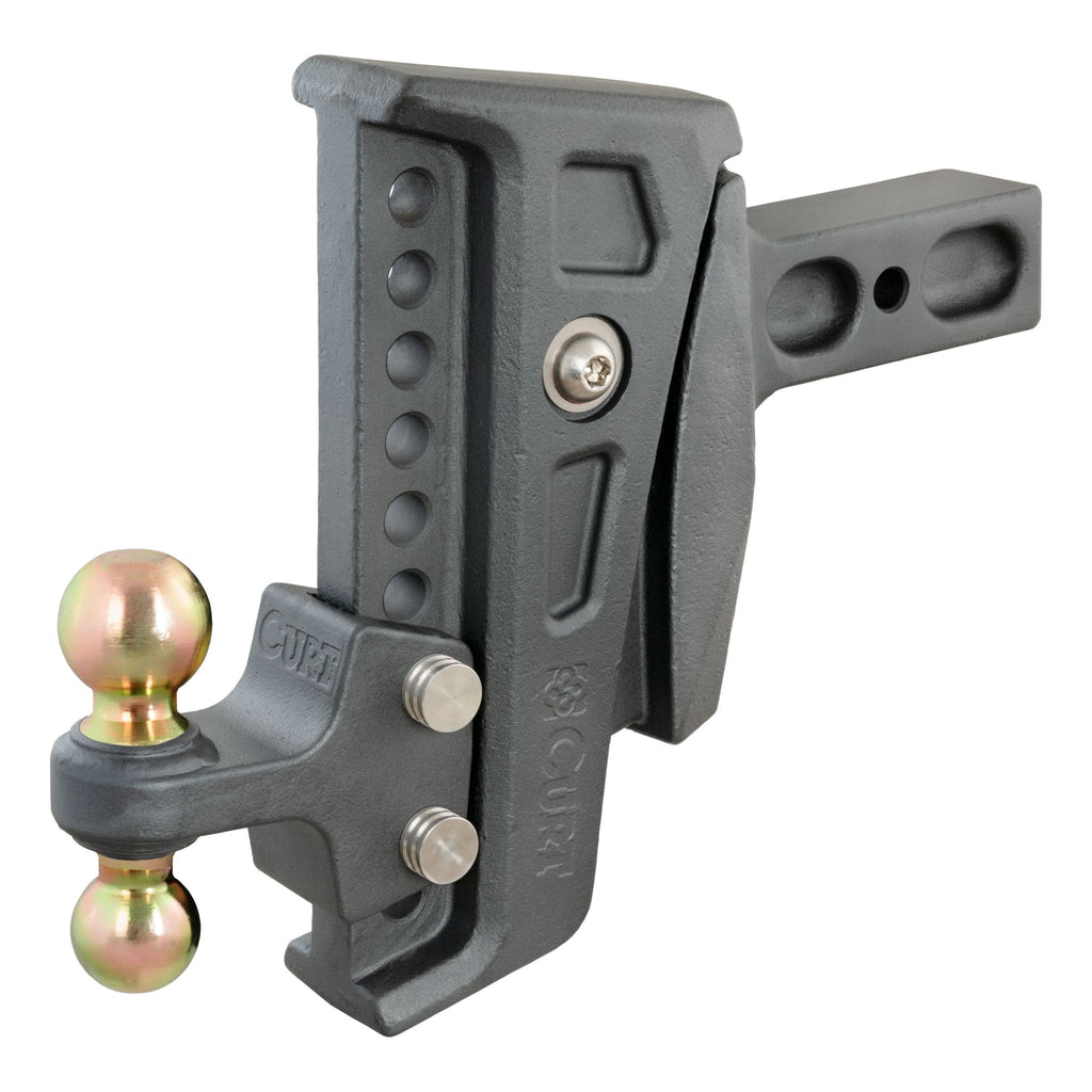 Rebellion XD Adjustable Cushion Hitch (2-1/2" Shank 2" 2-5/16" Balls 20K)