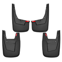 Husky Liners 58146 | Husky Liners Front and Rear Mud Guard Set, Fits 19-C RAM 1500 EXCL OEM FENDER FLARES BLACK FRONT AND REAR WHEEL FRONT AND REAR MUD GUARD SET