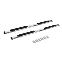 5" OE Xtreme Low Profile Side Steps with Mounting Brackets Kit - Polished SS