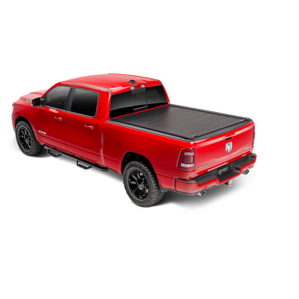 Retrax 80323 - RetraxPRO MX Retractable Tonneau Cover - Rugged - Aluminum Construction - Matte Black - 1999-2016 Ford F-250/350/450 8' Bed without Stake Pockets