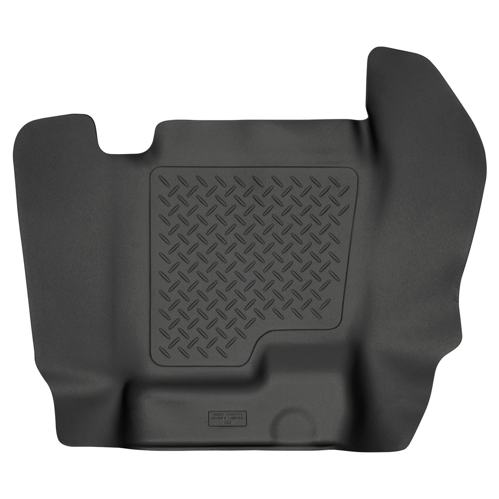 Husky Liners 82281 | Husky Liners Center Hump Floor Liner, Fits 07-13 SILVERADO/SIERRA 1500/07-14 2500/3500 EXT/CREW(W/O MAN TRAN CASE) CENTER HUMP LINER BLACK