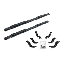 Go Rhino - 684404280T - 4in OE Xtreme SideSteps Kit - Textured Black + Brackets