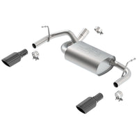 Borla 11834BC | Borla S SQ RL AC SR 2.5";2" TIP 3.5" SQ X for 2012-2018 Jeep Wrangler JK/JKU 3.6L V6 Automatic; Manual Transmission; 4 Wheel Drive (4WD) 2 and 4-Door.