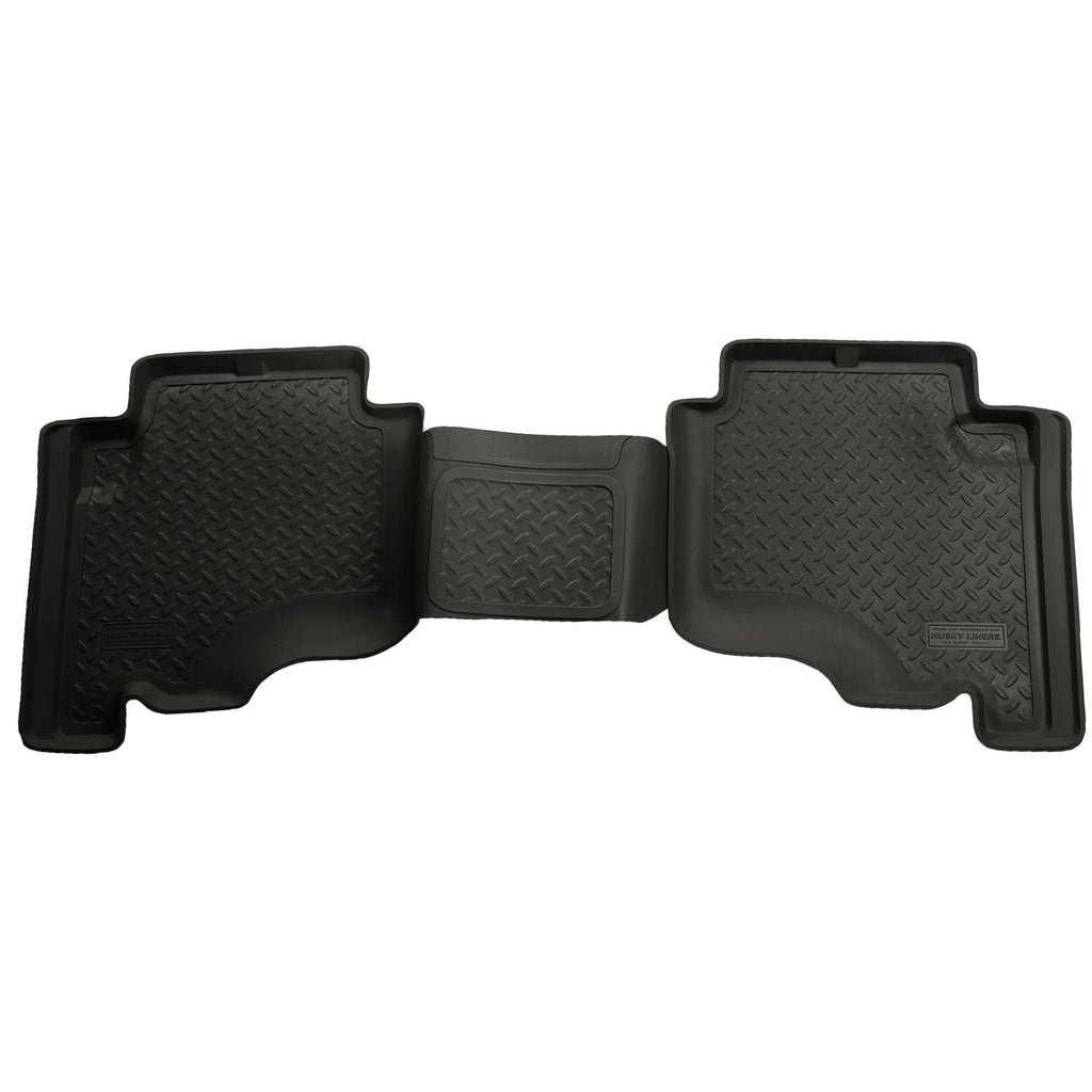 Husky Liners 60611 | Husky Liners 2nd Seat Floor Liner, Fits 05-10 JEEP GRAND CHEROKEE, 2006 JEEP COMMANDER 2ND SEAT FLOOR LINERS BLACK