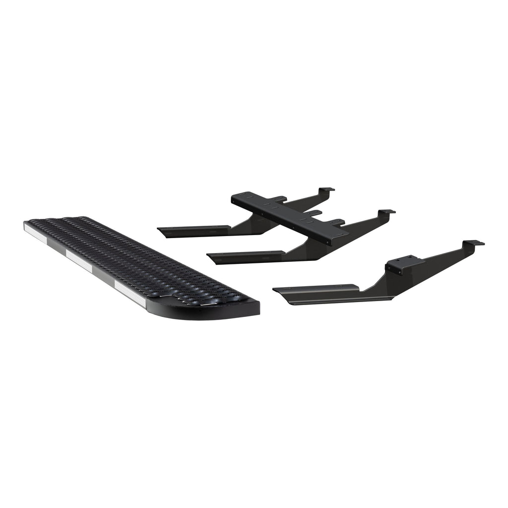 Grip Step XL 9-1/2" x 54" Steel Passenger Board Fleet Kit Select Ram ProMaster