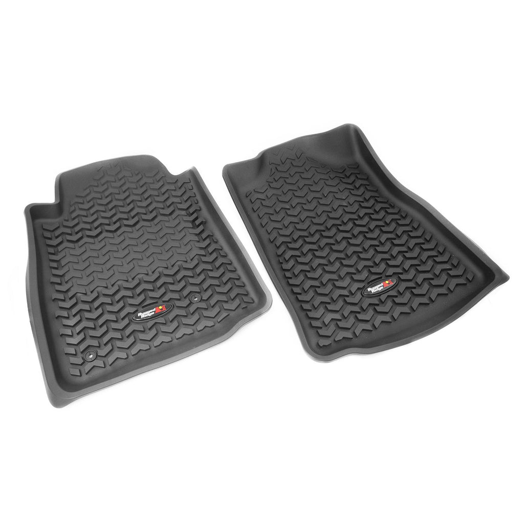 Rugged Ridge 82904.15 | Floor Liners, Front, Black; 12-16 Toyota Tacoma