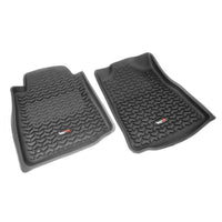 Rugged Ridge 82904.20 | Floor Liners, Front, Black; 08-11 Toyota Sequoia/Tundra