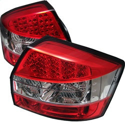 ( Spyder ) - LED Tail Lights - Red Clear