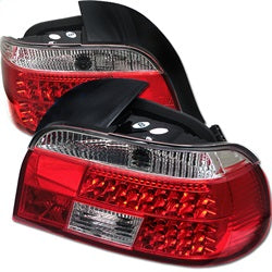 ( Spyder ) - LED Tail Lights - Red Clear