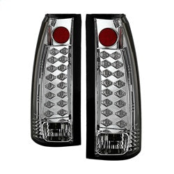 ( Spyder ) - LED Tail Lights - Chrome